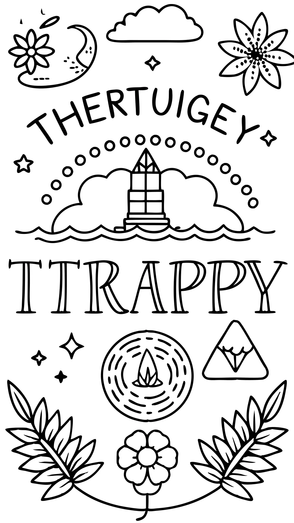 therapy coloring pages